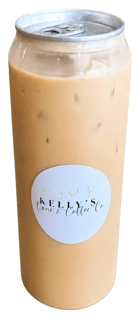 Banana Bread Cold Brew Latte from Kelly's Cone and Coffee
